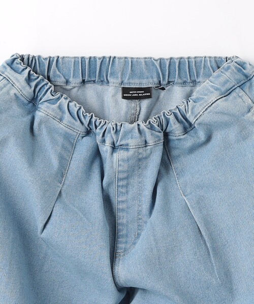 green label relaxing（グリーンレーベルリラクシング）の「TJ デニム カーブパンツ / キッズ  140cm-160cm - ストレッチ -（デニムパンツ・キッズ・ライトブルー/コバルトブルー/ブラック・140cm/160cm/150cm）」の21枚目の写真