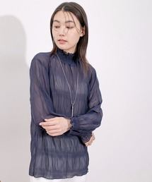 マジョリカプリーツプルオーバー