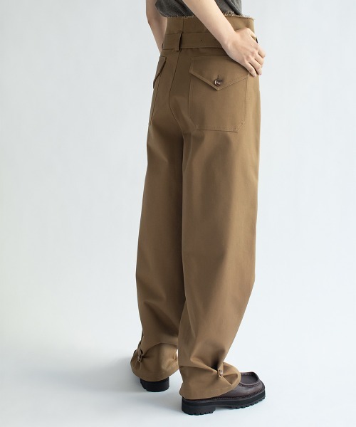LEINWANDE ラインヴァンドパンツ leinwande（ラインヴァンド）の「Wrap Trousers（その他パンツ