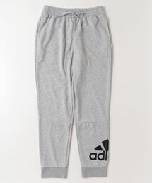 アディダス adidas エッセンシャルズ フレンチテリー テーパード カフ ロゴパンツ