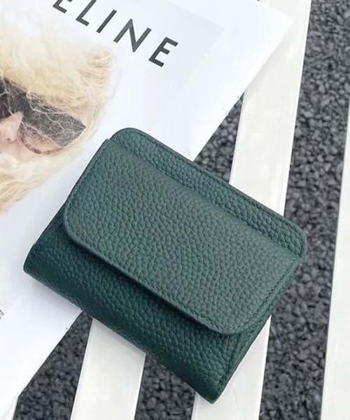 ammy.(エイミードット)の「【 ammy. / エイミードット 】 マット レザー ミニ ウォレット / 財布(財布・レディース・ブラウン/ブラック/グレイッシュベージュ/マスタード/ダークグリーン・FREE)」の11枚目の写真