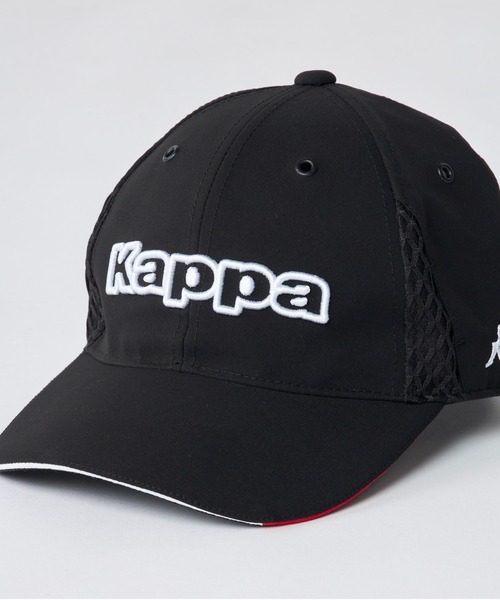 Kappa（カッパ）の「3Dロゴ刺繍　オールシーズン　キャップ（キャップ・メンズ・ホワイト/ブラック/カーキ・FREE）」の4枚目の写真