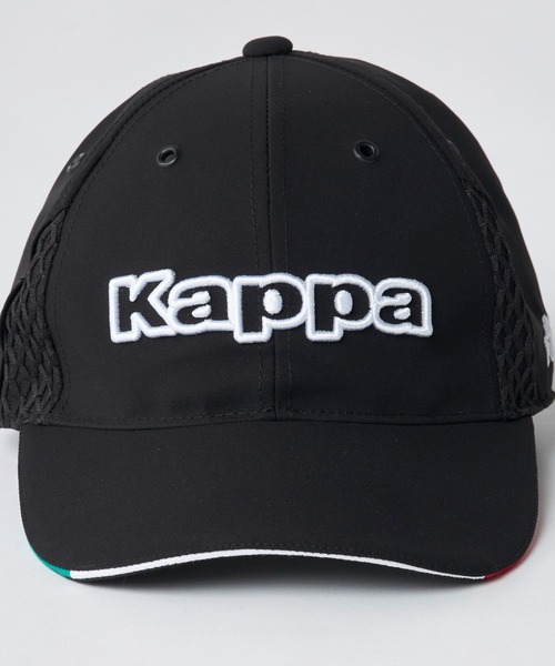 Kappa（カッパ）の「3Dロゴ刺繍　オールシーズン　キャップ（キャップ・メンズ・ホワイト/ブラック/カーキ・FREE）」の5枚目の写真