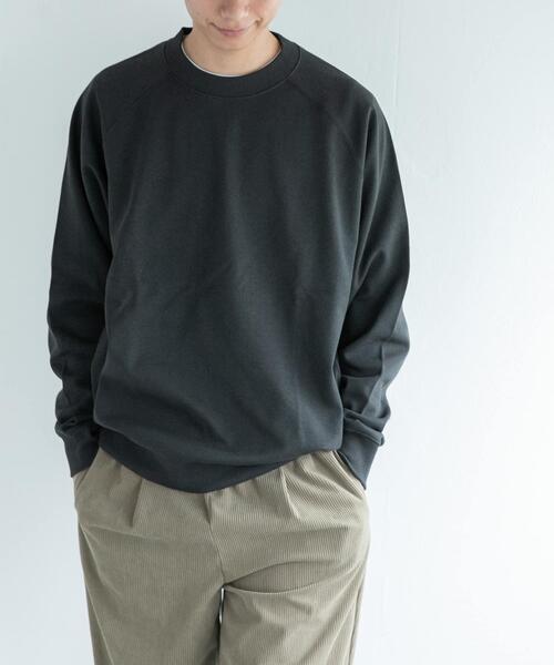 FORK&SPOON(フォークアンドスプーン)の「FORK&SPOON ダブルフェイスジャージープルオーバー(スウェット・メンズ・グレー系その他/チャコールグレー・4/5)」の2枚目の写真