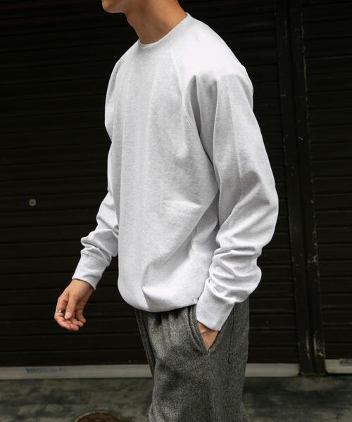 FORK&SPOON(フォークアンドスプーン)の「FORK&SPOON ダブルフェイスジャージープルオーバー(スウェット・メンズ・グレー系その他/チャコールグレー・4/5)」の17枚目の写真