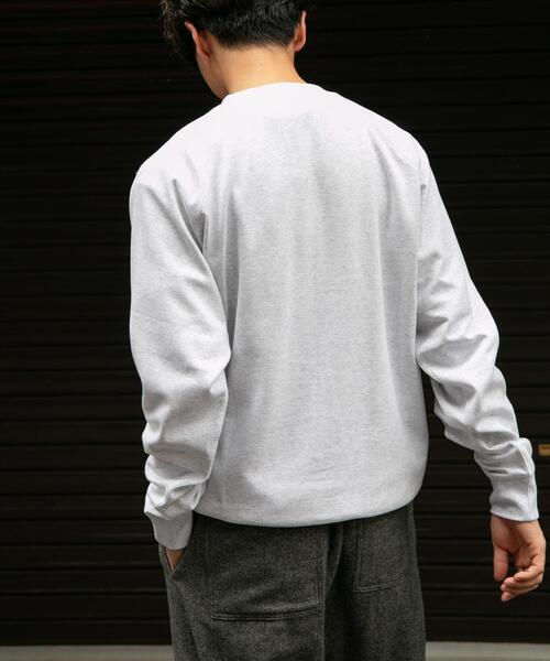 FORK&SPOON(フォークアンドスプーン)の「FORK&SPOON ダブルフェイスジャージープルオーバー(スウェット・メンズ・グレー系その他/チャコールグレー・4/5)」の18枚目の写真