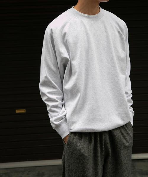 FORK&SPOON(フォークアンドスプーン)の「FORK&SPOON ダブルフェイスジャージープルオーバー(スウェット・メンズ・グレー系その他/チャコールグレー・4/5)」の19枚目の写真