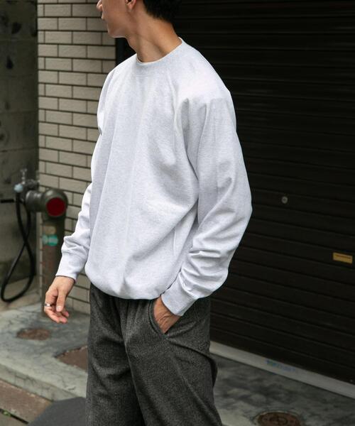 FORK&SPOON(フォークアンドスプーン)の「FORK&SPOON ダブルフェイスジャージープルオーバー(スウェット・メンズ・グレー系その他/チャコールグレー・4/5)」の22枚目の写真