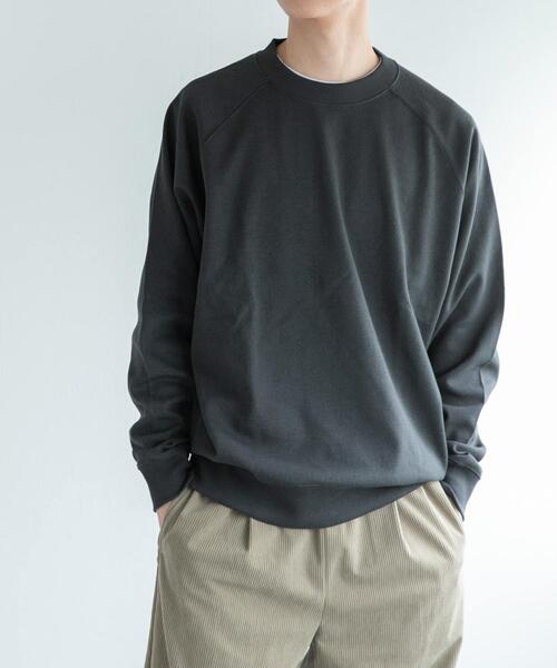 FORK&SPOON(フォークアンドスプーン)の「FORK&SPOON ダブルフェイスジャージープルオーバー(スウェット・メンズ・グレー系その他/チャコールグレー・4/5)」の11枚目の写真