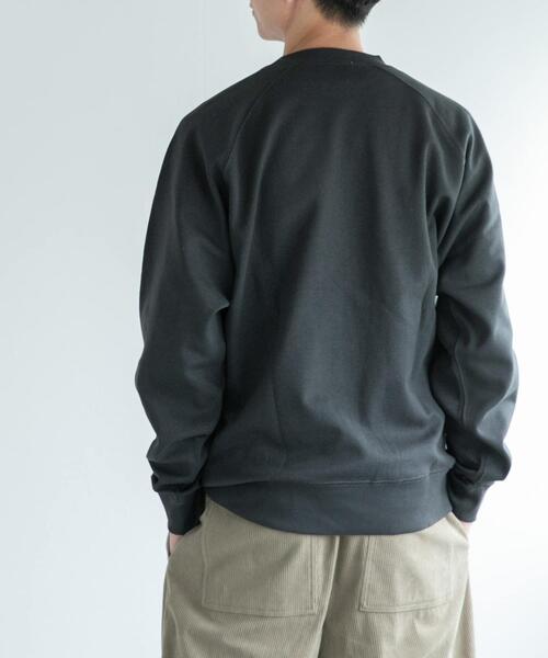 FORK&SPOON(フォークアンドスプーン)の「FORK&SPOON ダブルフェイスジャージープルオーバー(スウェット・メンズ・グレー系その他/チャコールグレー・4/5)」の13枚目の写真