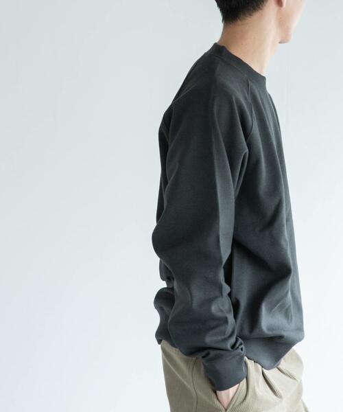 FORK&SPOON(フォークアンドスプーン)の「FORK&SPOON ダブルフェイスジャージープルオーバー(スウェット・メンズ・グレー系その他/チャコールグレー・4/5)」の14枚目の写真