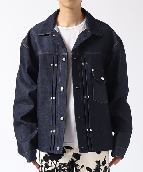 TANAKA(タナカ)の「【TANAKA / タナカ】THE JEAN JACKET VINTAGE BLUE(その他アウター・メンズ・インディゴブルー・S/M/L)」の22枚目の写真