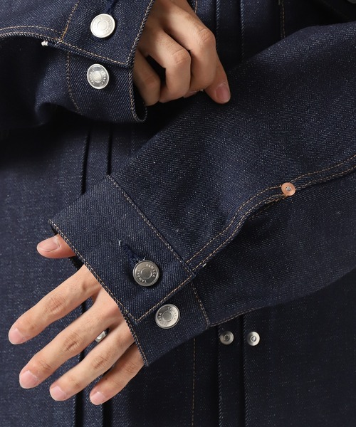 TANAKA(タナカ)の「【TANAKA / タナカ】THE JEAN JACKET VINTAGE BLUE(その他アウター・メンズ・インディゴブルー・S/M/L)」の2枚目の写真