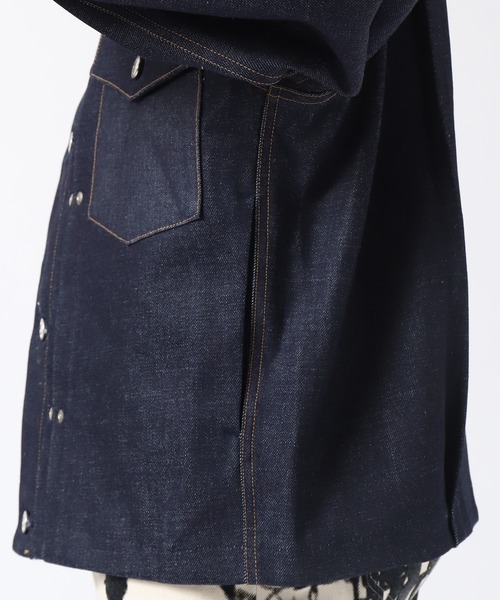 TANAKA(タナカ)の「【TANAKA / タナカ】THE JEAN JACKET VINTAGE BLUE(その他アウター・メンズ・インディゴブルー・S/M/L)」の3枚目の写真