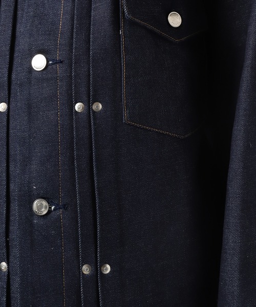 TANAKA(タナカ)の「【TANAKA / タナカ】THE JEAN JACKET VINTAGE BLUE(その他アウター・メンズ・インディゴブルー・S/M/L)」の4枚目の写真