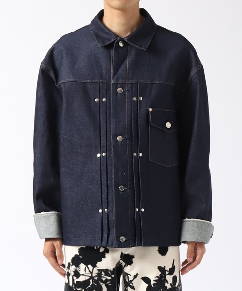 TANAKA(タナカ)の「【TANAKA / タナカ】THE JEAN JACKET VINTAGE BLUE(その他アウター・メンズ・インディゴブルー・S/M/L)」の9枚目の写真