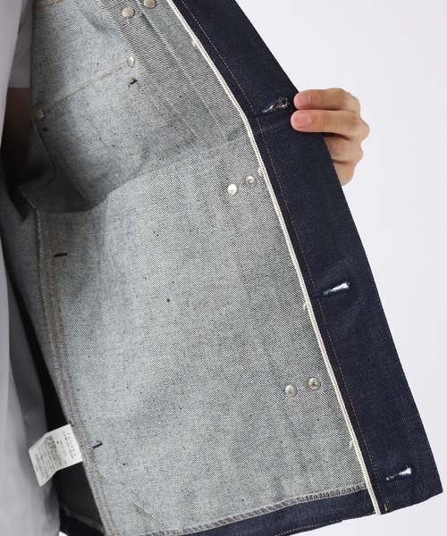 TANAKA(タナカ)の「【TANAKA / タナカ】THE JEAN JACKET VINTAGE BLUE(その他アウター・メンズ・インディゴブルー・S/M/L)」の6枚目の写真