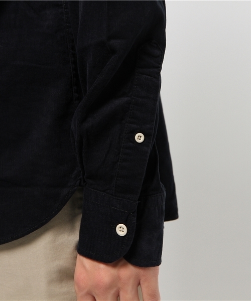 GLOBAL WORK（グローバルワーク）の「コーデュロイシャツ長袖/568254（シャツ/ブラウス・メンズ・グリーン/ネイビー/カーキ/グレー/グレー系その他・MEDIUM/SMALL/LARGE/X-LARGE）」の10枚目の写真