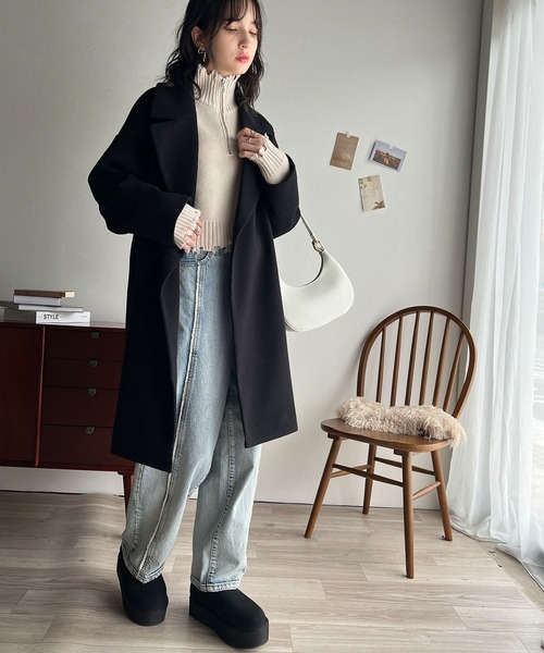 classicalelf（クラシカルエルフ）の「羽織るだけで上品見え！ウール