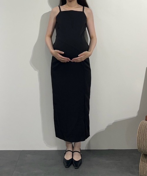 ZOZO限定アイテム】 cutting curve dress ・ decorative tulle