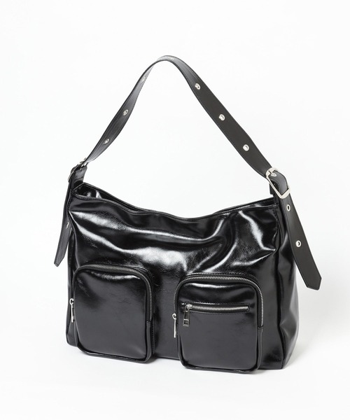 レザーショルダー TOPKAPI｜スムースレザー バレル 2way ショルダーバッグ