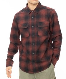 RVCA | RVCA メンズ DAYSHIFT FLANNEL LS 長袖シャツ 【2024年秋冬モデル】/ルーカチェックネルシャツ(シャツ/ブラウス)