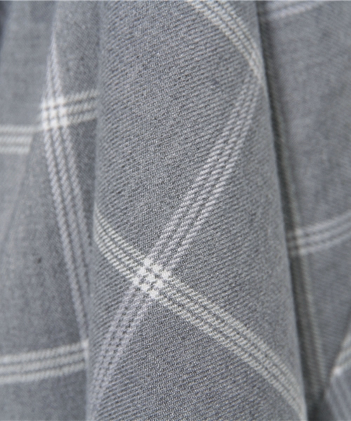 one after another NICE CLAUP(ワンアフターアナザーナイスクラップ)の「【ナイスクラップ】ウィンドペン2つ釦スカート(スカート・レディース・グレー/ネイビー/ブラック・FREE)」の9枚目の写真