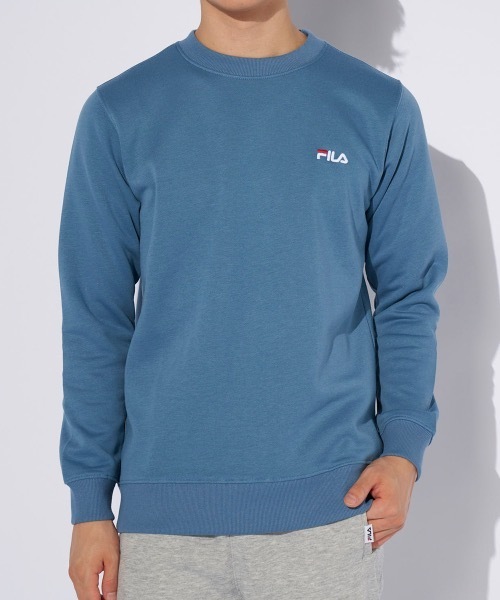 セール】【FILA/フィラ】裏起毛スウェット バックプリントトレーナー