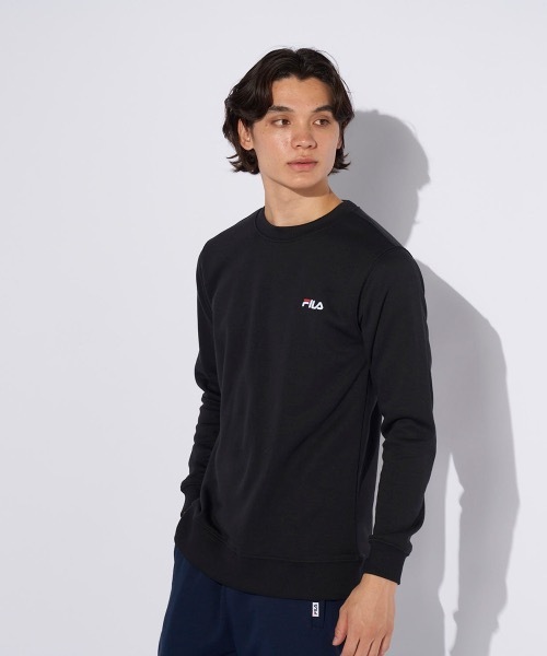 FILA(フィラ)の「【FILA/フィラ】裏起毛スウェット バックプリントトレーナー(スウェット・メンズ・ブラック/ターコイズブルー/杢グレー・LARGE/X-LARGE/MEDIUM)」の13枚目の写真