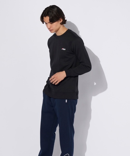 FILA(フィラ)の「【FILA/フィラ】裏起毛スウェット バックプリントトレーナー(スウェット・メンズ・ブラック/ターコイズブルー/杢グレー・LARGE/X-LARGE/MEDIUM)」の15枚目の写真