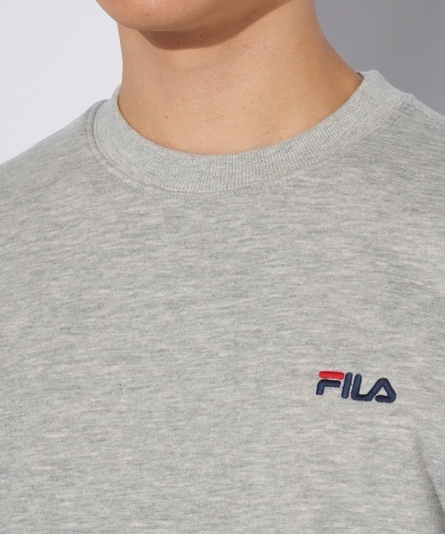 FILA(フィラ)の「【FILA/フィラ】裏起毛スウェット バックプリントトレーナー(スウェット・メンズ・ブラック/ターコイズブルー/杢グレー・LARGE/X-LARGE/MEDIUM)」の17枚目の写真