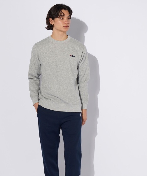 FILA(フィラ)の「【FILA/フィラ】裏起毛スウェット バックプリントトレーナー(スウェット・メンズ・ブラック/ターコイズブルー/杢グレー・LARGE/X-LARGE/MEDIUM)」の21枚目の写真