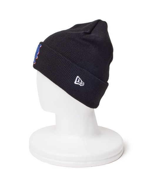 New Era New York Mets ニット帽 フリーサイズ 黒 New Era New York Mets ニット帽 フリーサイズ 黒