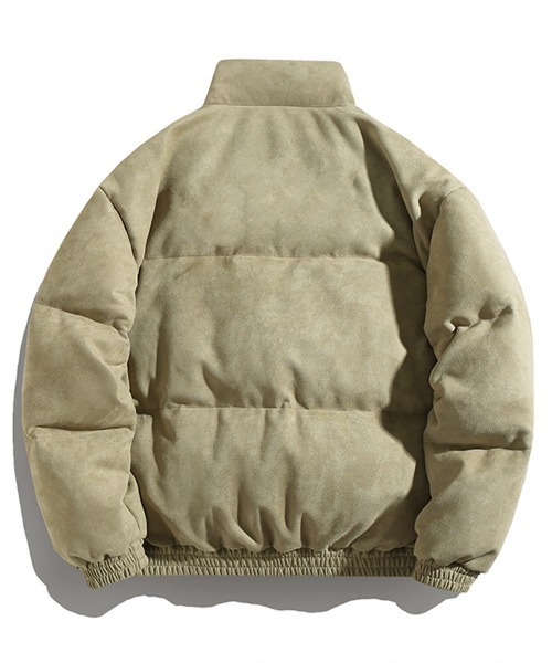 Ressaca（レサーカ）の「オーバーサイズフェイクスエードダウンジャケット（ダウンジャケット/コート・メンズ・オフホワイト/グリーン/ブラック・M/L/XL）」の6枚目の写真