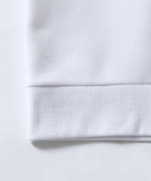 SITRY(シトリー)の「Ghost Sweat shirt/ゴースト オーバーサイズ 裏起毛 ワンポイント刺繍 袖プリント 袖刺繍 トレーナー スウェット レディース メンズ(スウェット・メンズ・ホワイト/ブラック・M/L)」の11枚目の写真