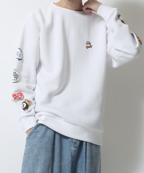 セール】Ghost Sweat shirt/ゴースト オーバーサイズ 裏起毛 ワン 