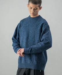 URBAN RESEARCH(A[oT[`)MIX MOULINE KNIT(jbg/Z[^[)
