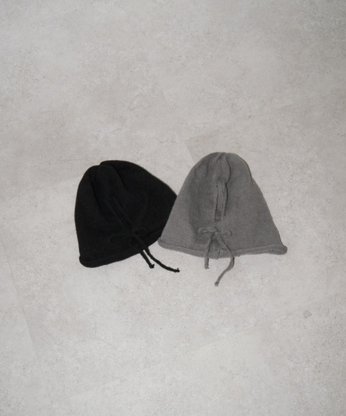 バックリボンニットビーニー（ニットキャップ/ビーニー）｜DRWCYS