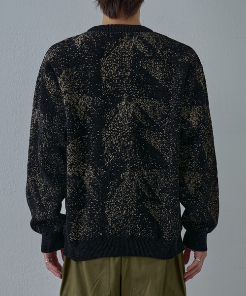 COLONY 2139（コロニートゥーワンスリーナイン）の「パウダー柄モールニット（ニット/セーター・メンズ・ネイビー/ブラック・MEDIUM/LARGE）」の22枚目の写真