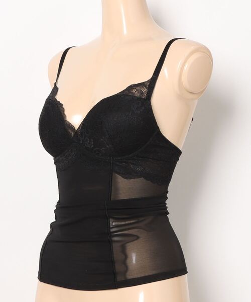 AMOSTYLE BY TRIUMPH（アモスタイルバイトリンプ）の「シェイパートップ ブラトップ ウィッチガール AMST1492 B.Top JX（その他アンダーウェア/インナー・レディース・ブラック・L/M）」の11枚目の写真