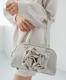 MAJESTIC LEGON | フロントローズクラシカルバッグ(ハンドバッグ)