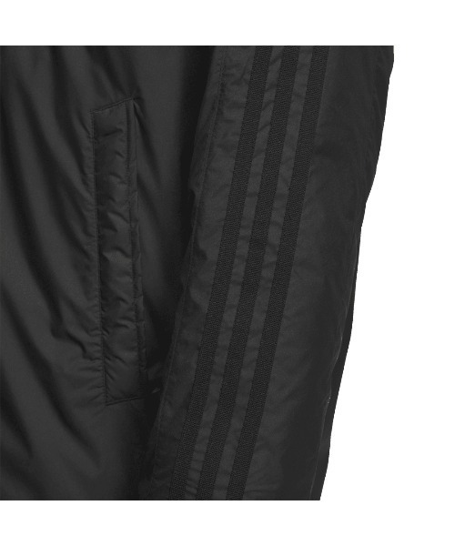 adidas(アディダス)の「アディダス adidas マストハブ スリーストライプス ルーズフィット ライニングロングコート(その他アウター・メンズ・ブラック×ホワイト/ブラック×ブラック・3L/LL/L/M/S)」の9枚目の写真
