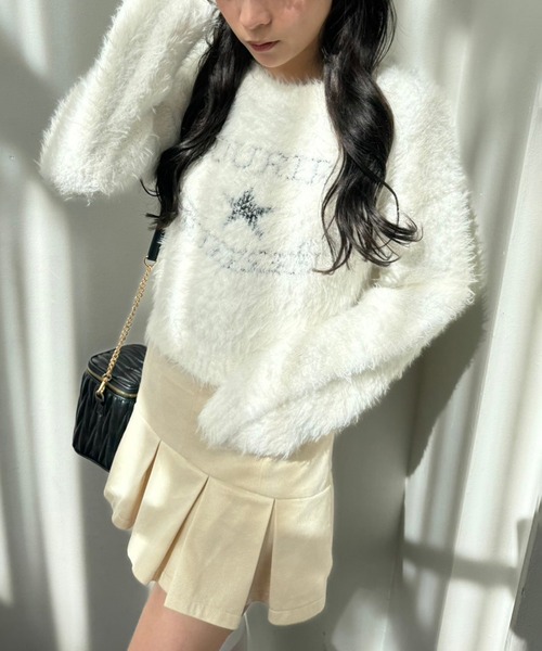 one after another NICE CLAUP（ワンアフターアナザーナイスクラップ）の「【Holiday collection】ボックスプリーツミニスカート（スカート・レディース・ピンク系その他/アイボリー/ブラック/モカ/ブラウン系その他・SMALL/MEDIUM）」の16枚目の写真