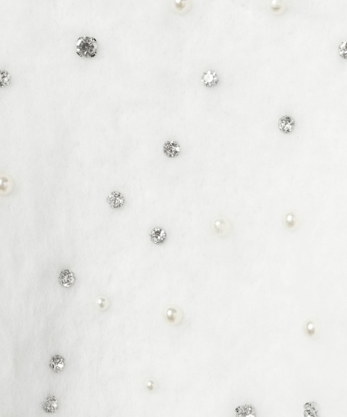 Heather（ヘザー）の「ランダムビジューニット　250160（ニット/セーター・レディース・ブルー/グレー/オフホワイト・FREE）」の13枚目の写真