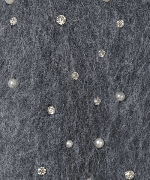 Heather（ヘザー）の「ランダムビジューニット　250160（ニット/セーター・レディース・ブルー/グレー/オフホワイト・FREE）」の14枚目の写真