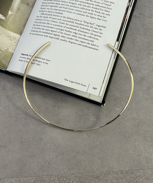 Thevon（ゼボン）の「【heilly/ヘイリー】シンプルチョーカー（ネックレス・レディース・シルバー/ゴールド系その他5/シルバー系その他3/ゴールド・FREE）」の7枚目の写真