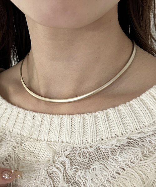 Thevon（ゼボン）の「【heilly/ヘイリー】シンプルチョーカー（ネックレス・レディース・シルバー/ゴールド系その他5/シルバー系その他3/ゴールド・FREE）」の11枚目の写真