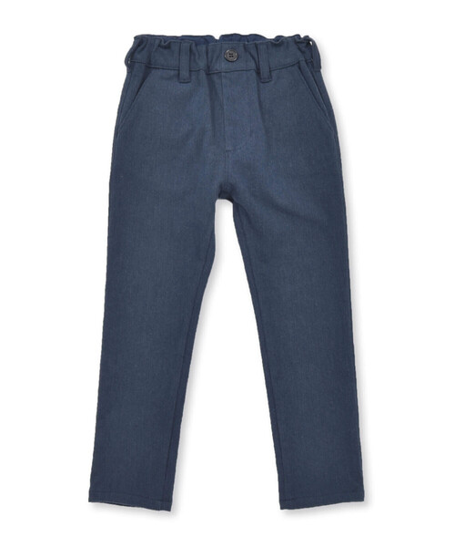 【セール】ウールライクストレッチスリムロングパンツ(90~150cm)(スラックス)|BeBe(ベベ)