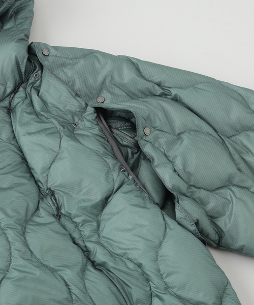 bal(バル)の「【BAL × TAION / バル × タイオン】 REMOVABLE SLEEVE DOWN JACKET(ダウンジャケット/コート・メンズ・ブラック/グリーン系その他・2/3)」の11枚目の写真