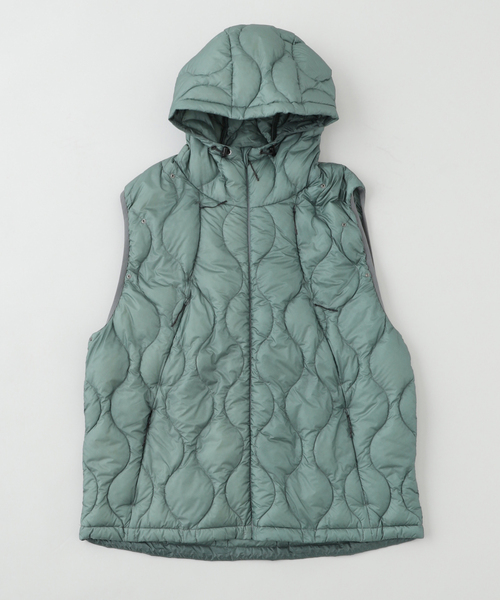 bal(バル)の「【BAL × TAION / バル × タイオン】 REMOVABLE SLEEVE DOWN JACKET(ダウンジャケット/コート・メンズ・ブラック/グリーン系その他・2/3)」の12枚目の写真
